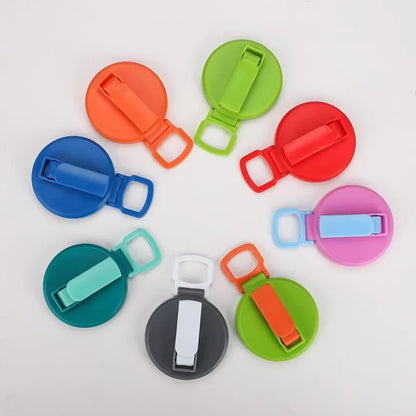 CAPitup Color Pop Can Lids – Silicone Soda Covers with Straws, Reusable & Spill-Proof